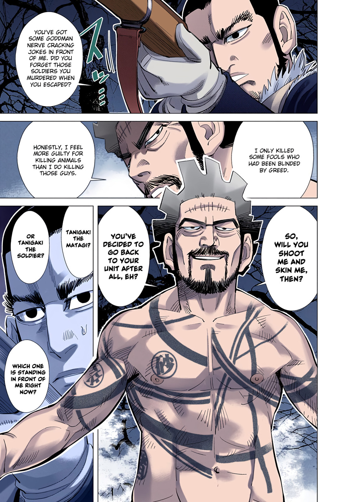 Golden Kamuy (Colored) Chapter 26 page 3 - 