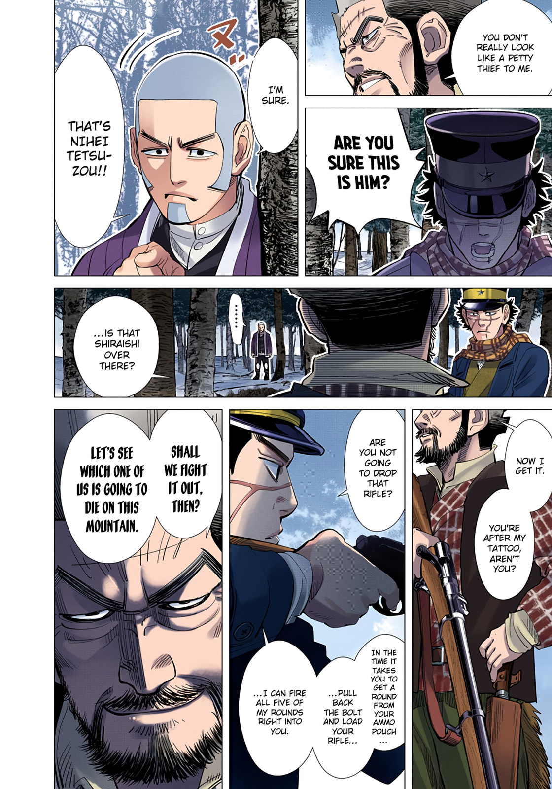 Golden Kamuy (Colored) Chapter 27 page 14 - 