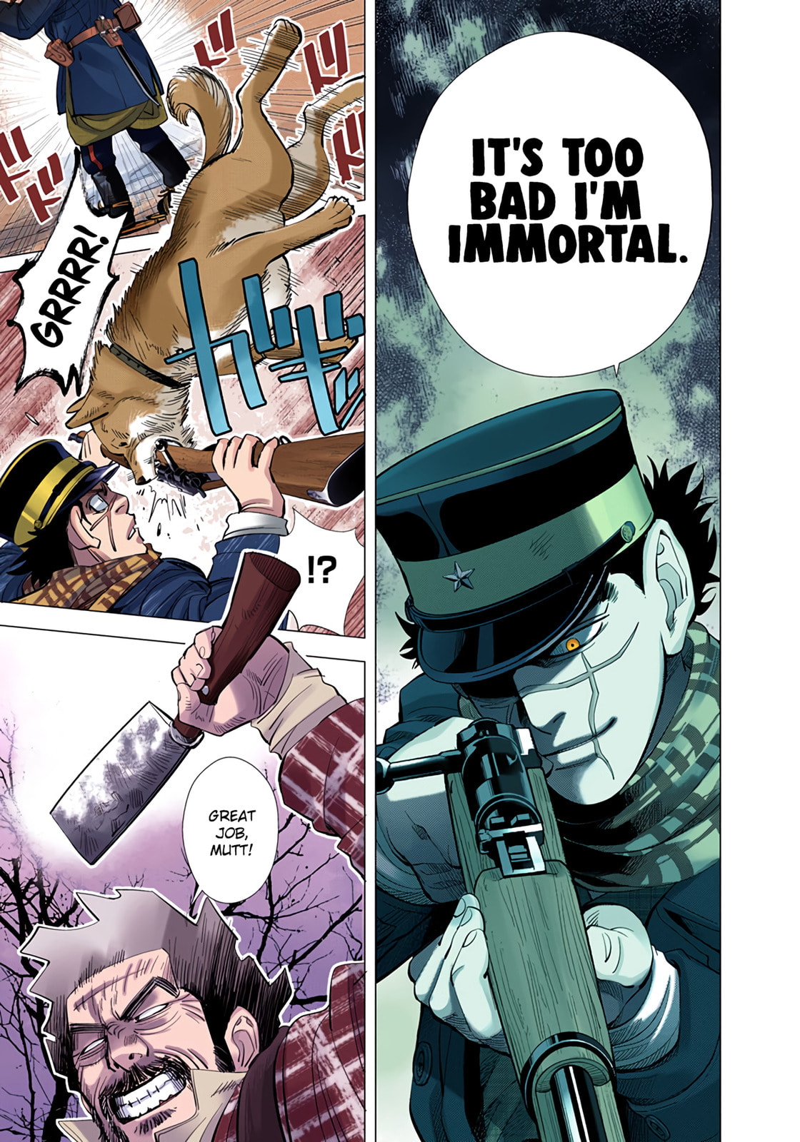 Golden Kamuy (Colored) Chapter 27 page 15 - 
