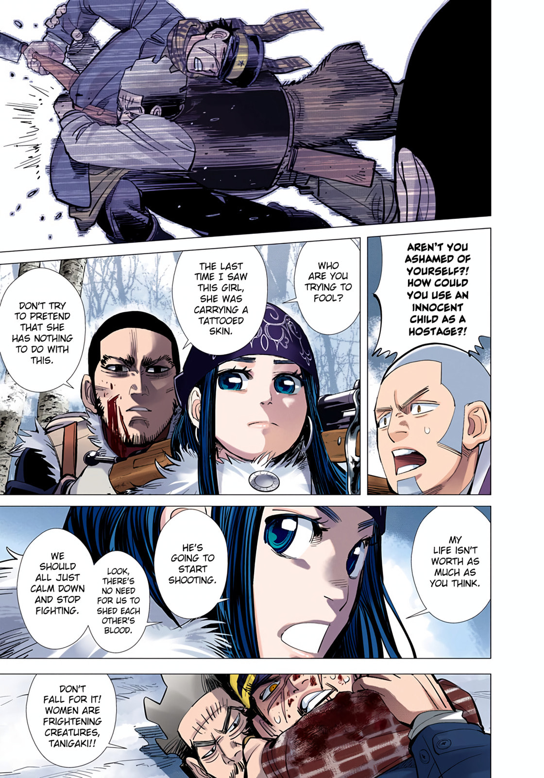 Golden Kamuy (Colored) Chapter 28 page 11 - 