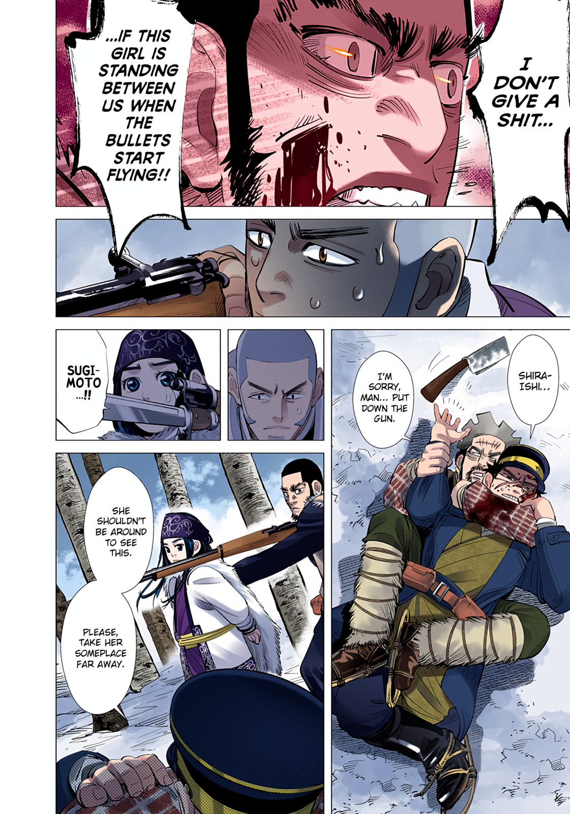 Golden Kamuy (Colored) Chapter 28 page 12 - 
