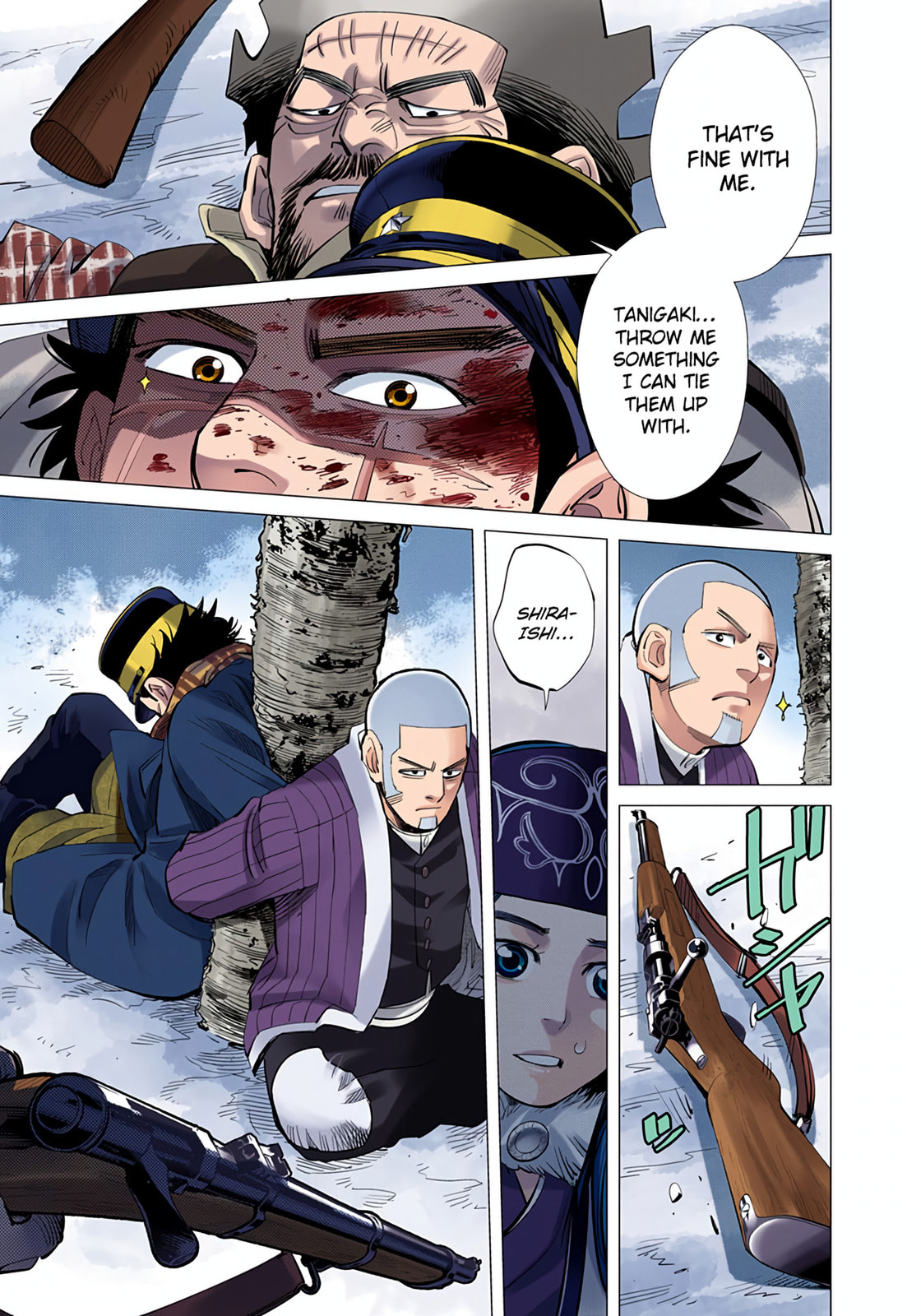 Golden Kamuy (Colored) Chapter 28 page 13 - 
