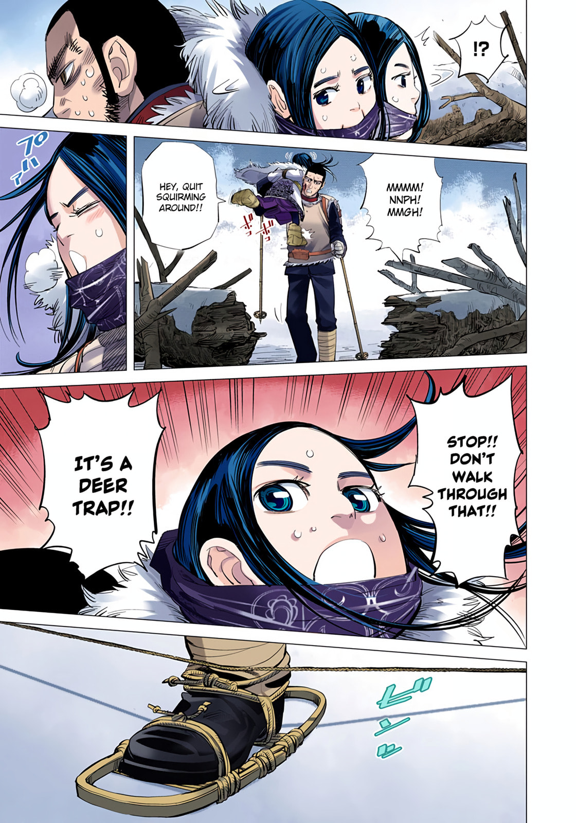 Golden Kamuy (Colored) Chapter 28 page 17 - 
