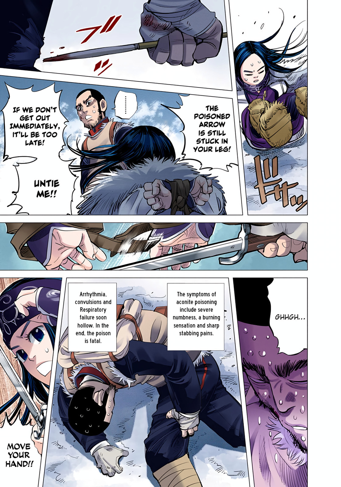 Golden Kamuy (Colored) Chapter 28 page 19 - 