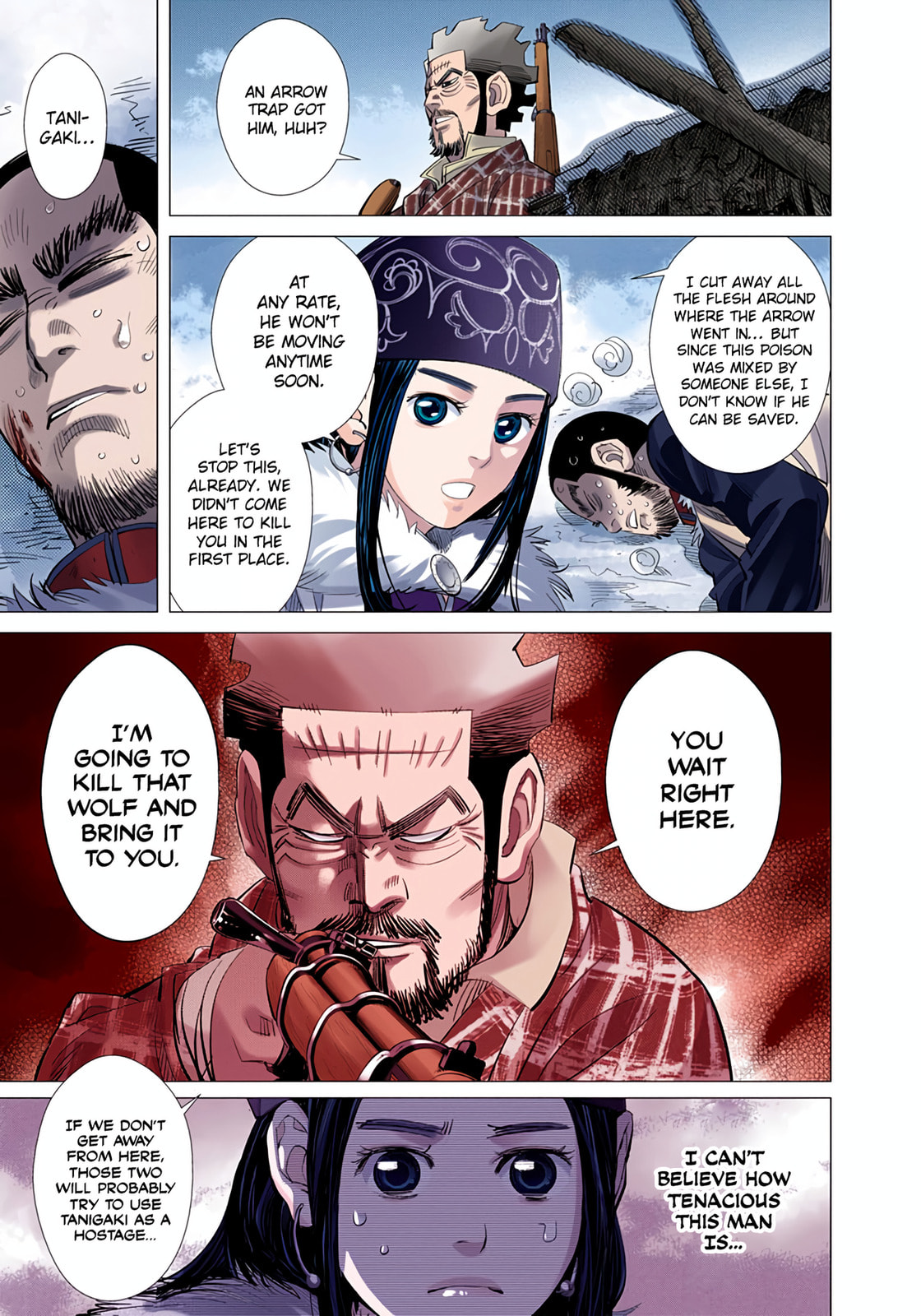 Golden Kamuy (Colored) Chapter 28 page 21 - 