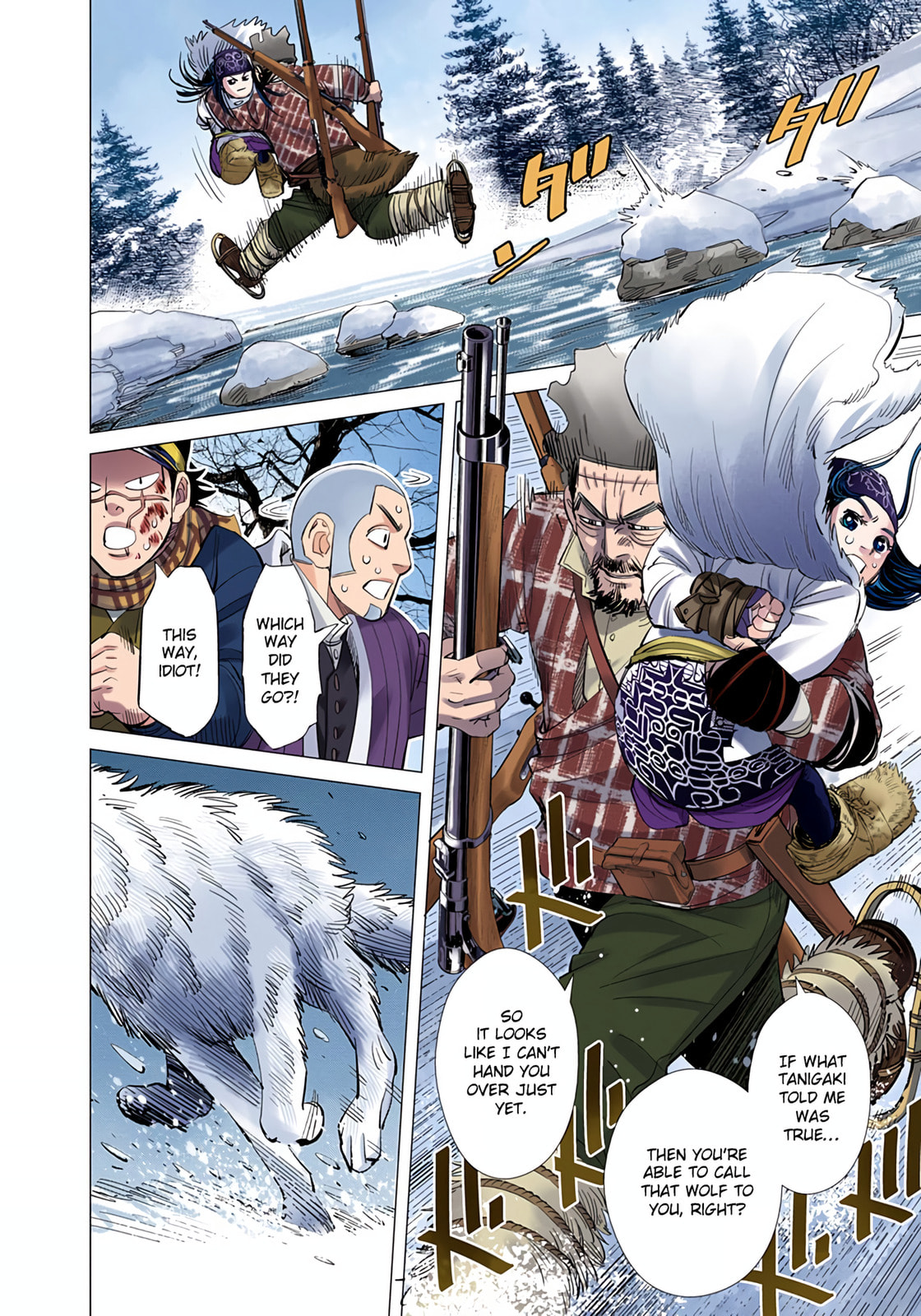 Golden Kamuy (Colored) Chapter 28 page 22 - 