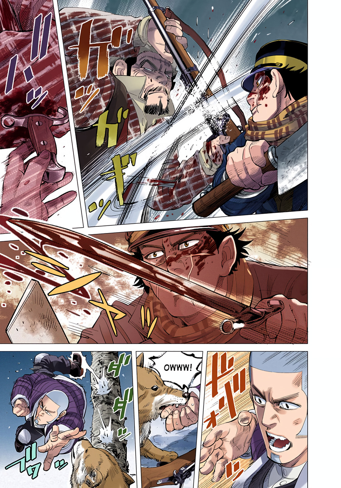 Golden Kamuy (Colored) Chapter 28 page 7 - 