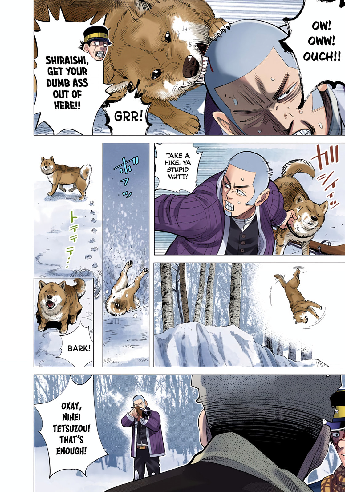 Golden Kamuy (Colored) Chapter 28 page 8 - 