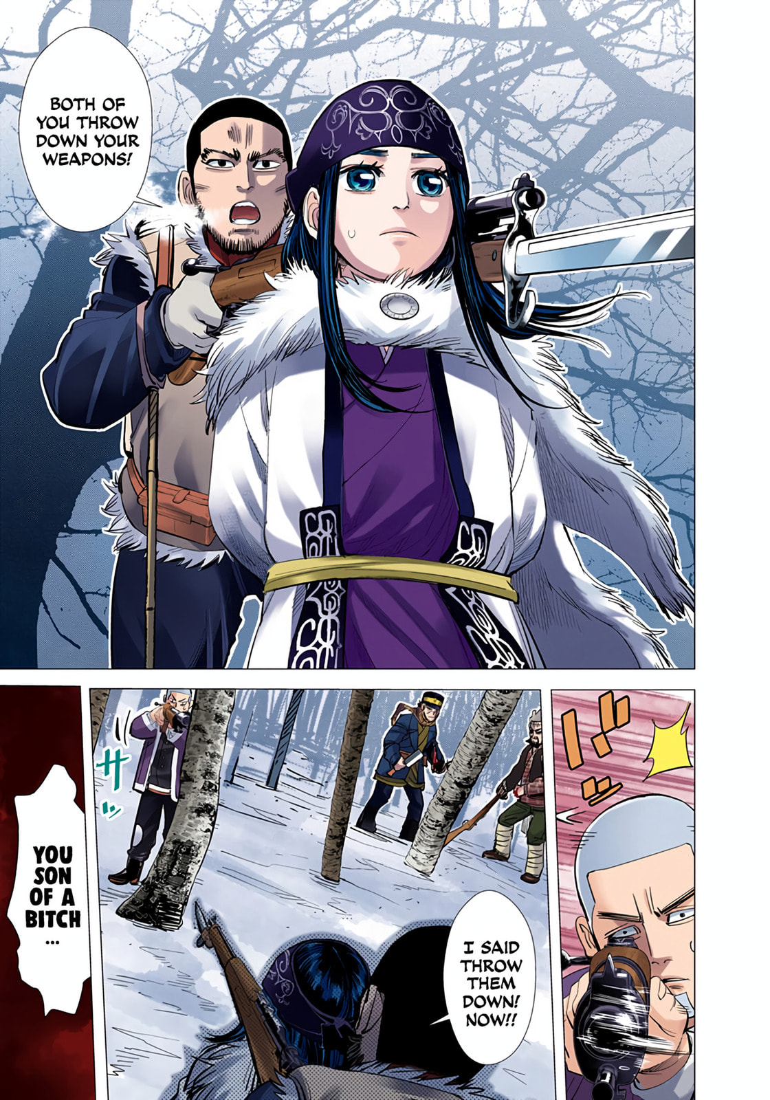 Golden Kamuy (Colored) Chapter 28 page 9 - 