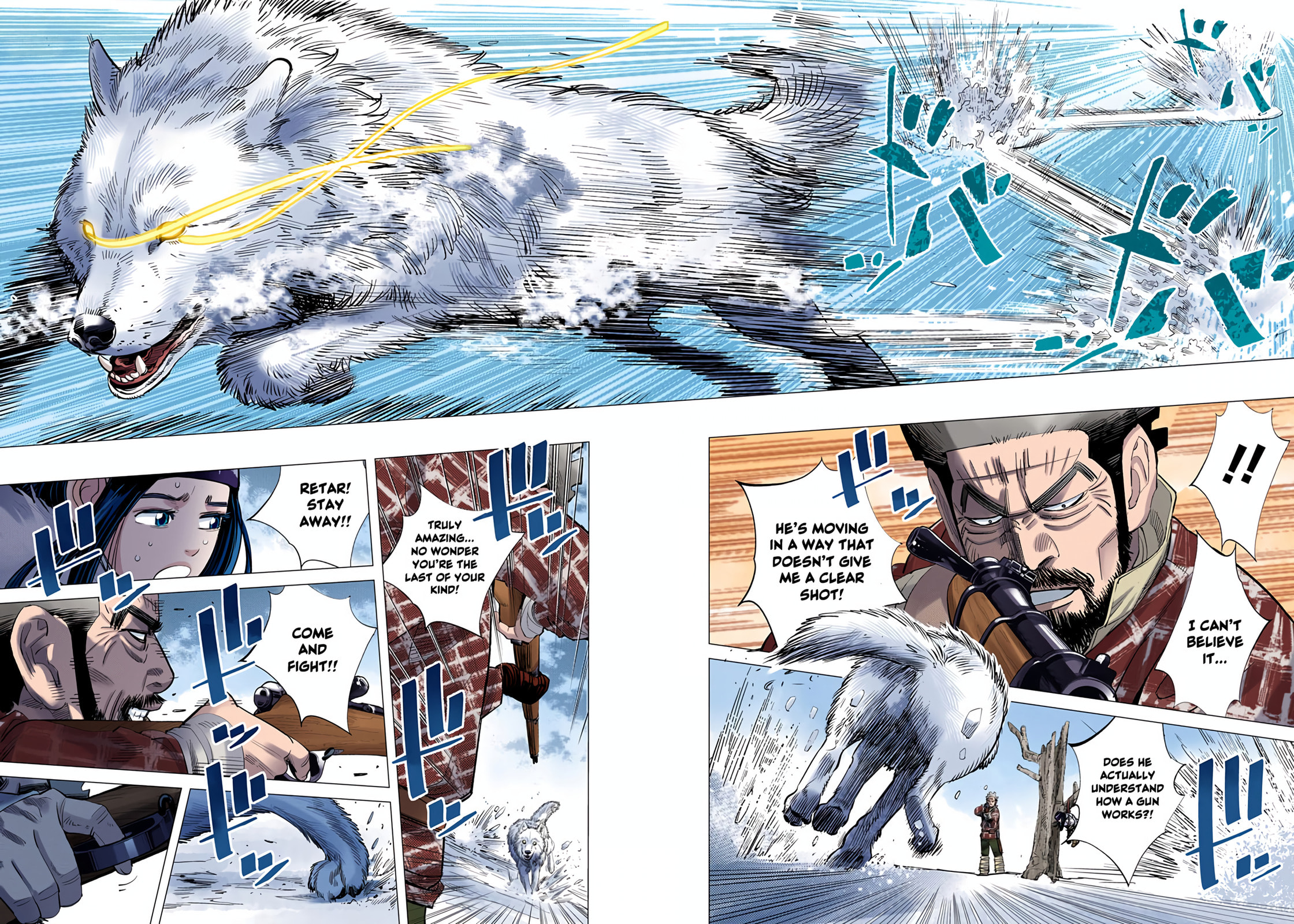 Golden Kamuy (Colored) Chapter 29 page 8 - 