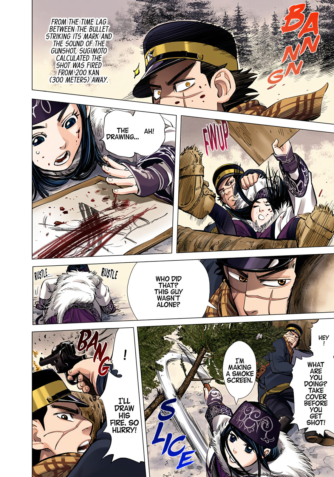 Golden Kamuy (Colored) Chapter 3 page 11 - 
