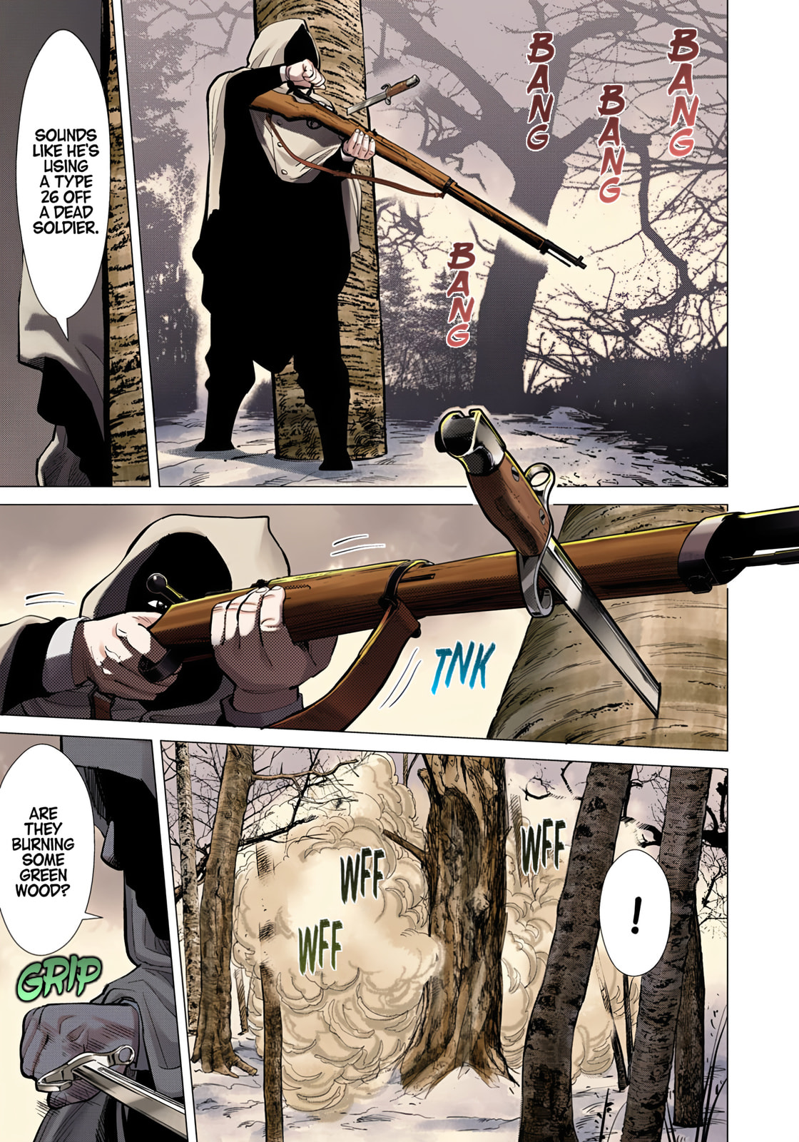 Golden Kamuy (Colored) Chapter 3 page 12 - 