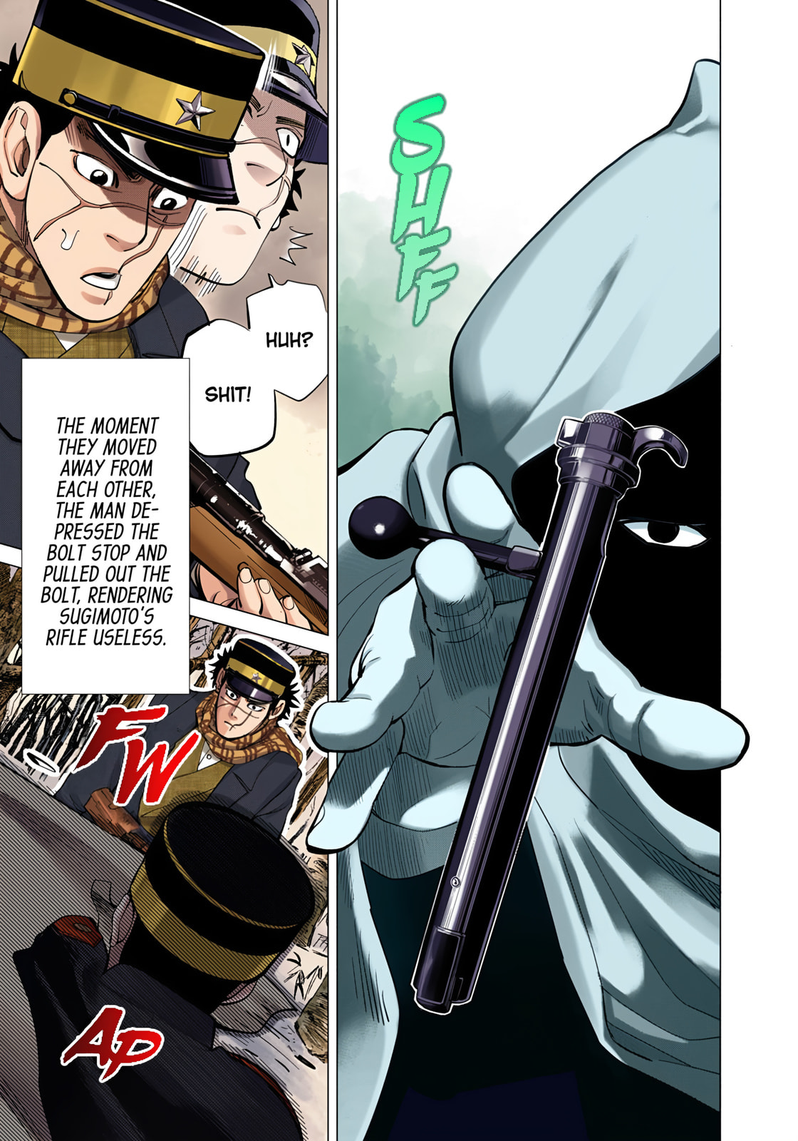 Golden Kamuy (Colored) Chapter 3 page 18 - 