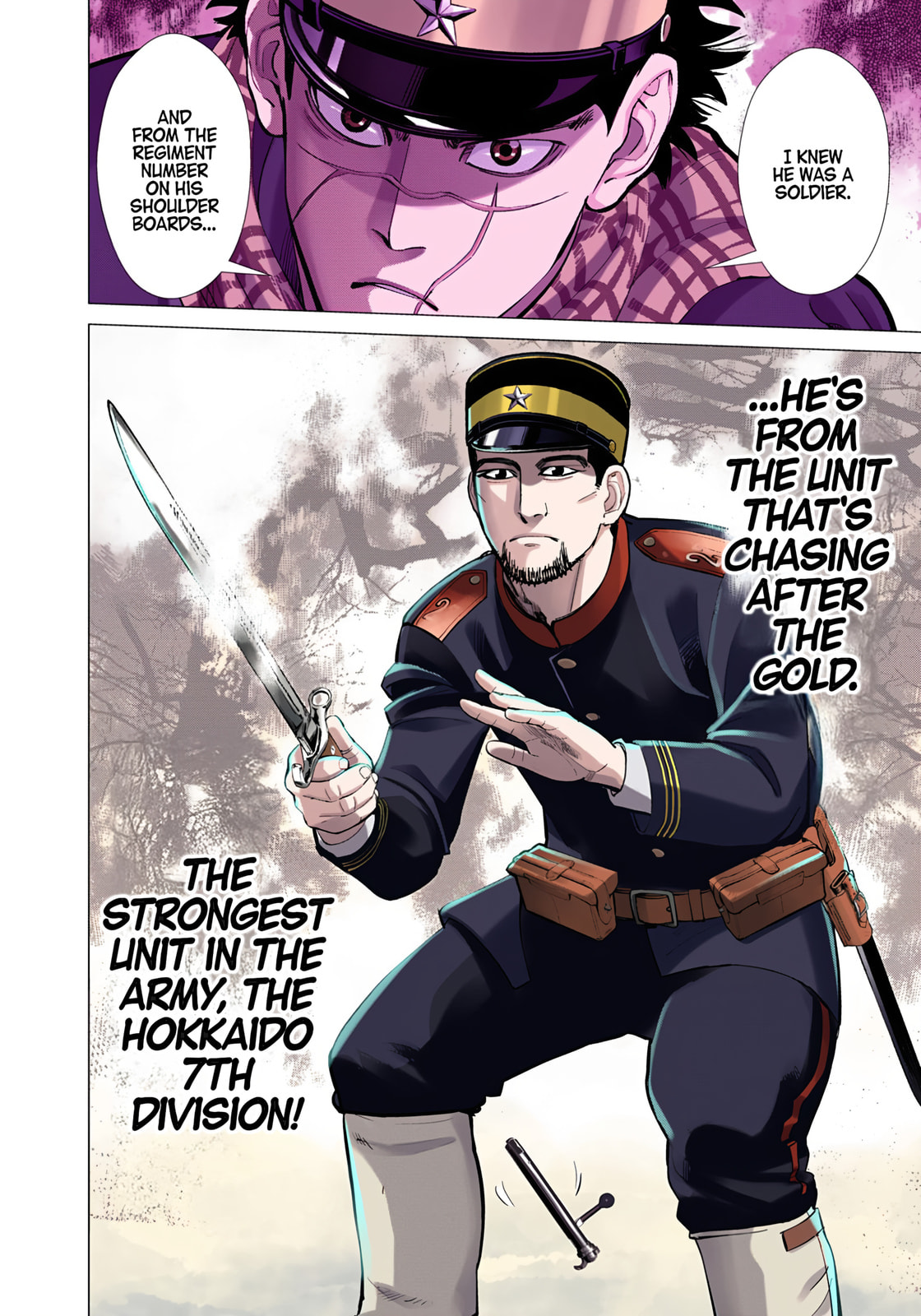 Golden Kamuy (Colored) Chapter 3 page 19 - 
