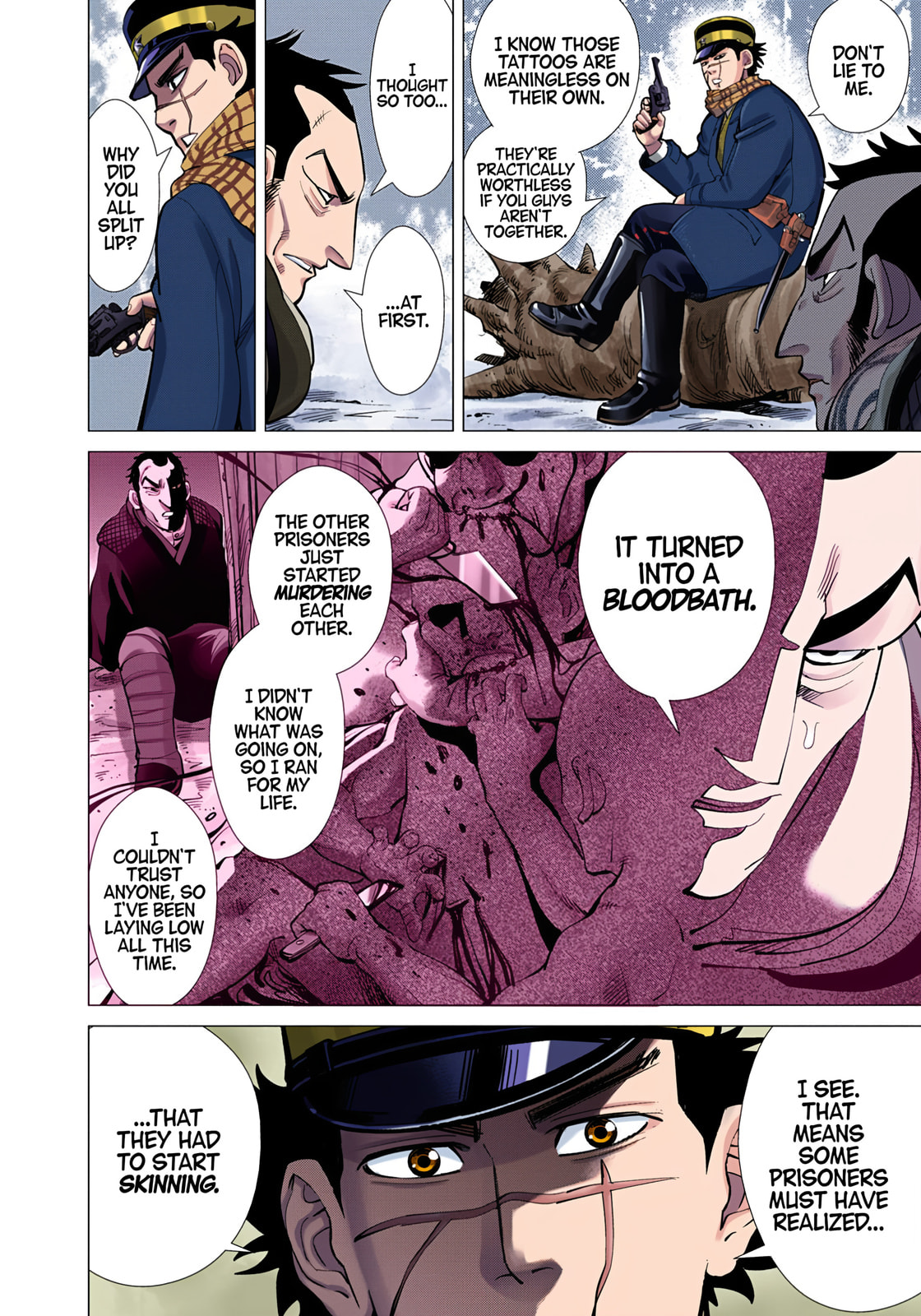 Golden Kamuy (Colored) Chapter 3 page 3 - 