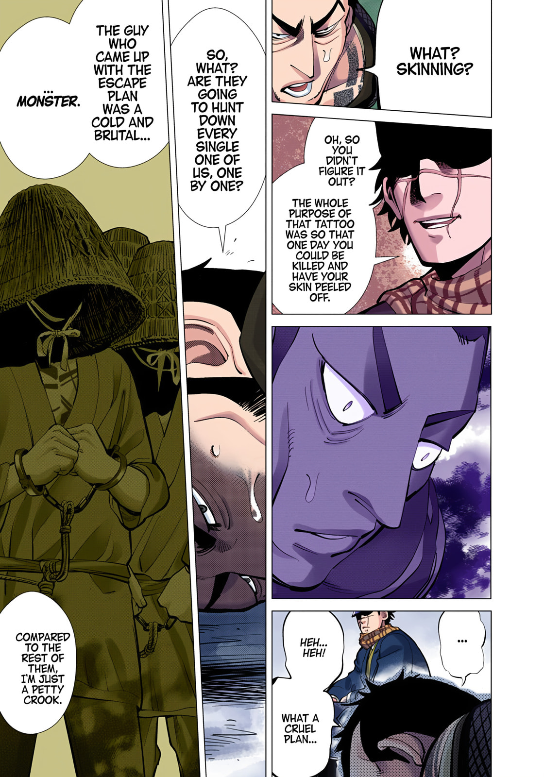 Golden Kamuy (Colored) Chapter 3 page 4 - 