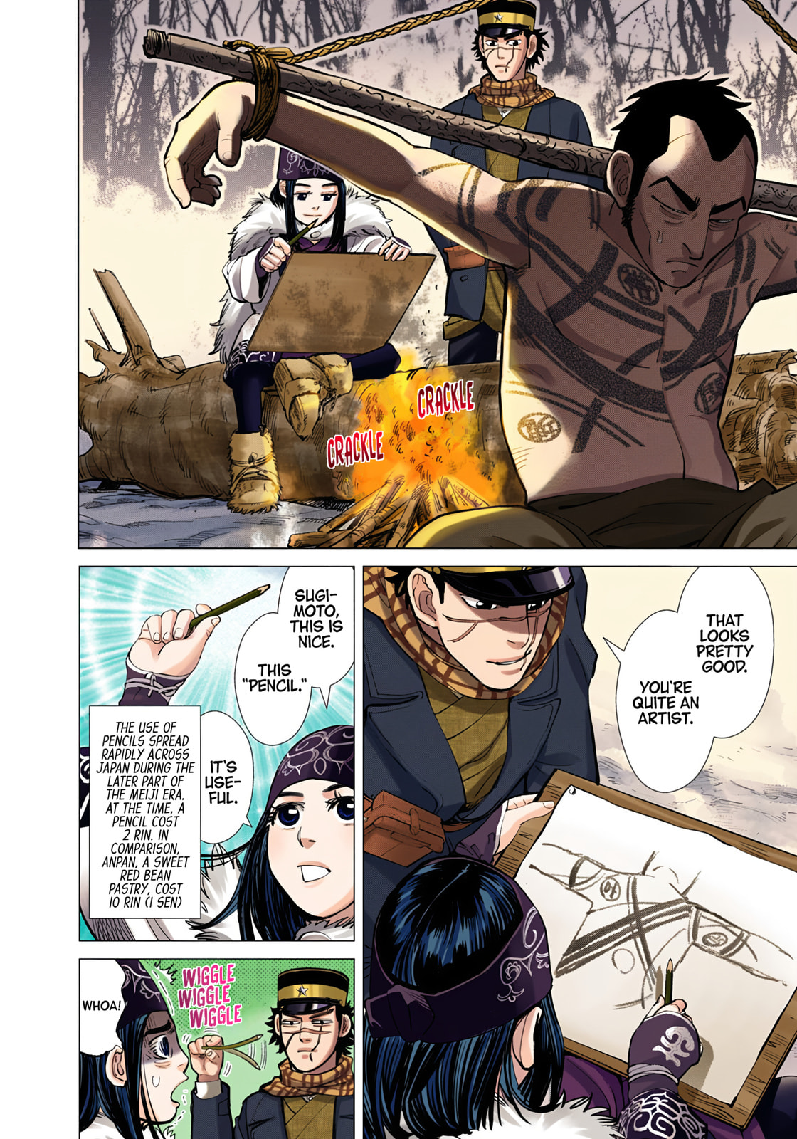 Golden Kamuy (Colored) Chapter 3 page 7 - 