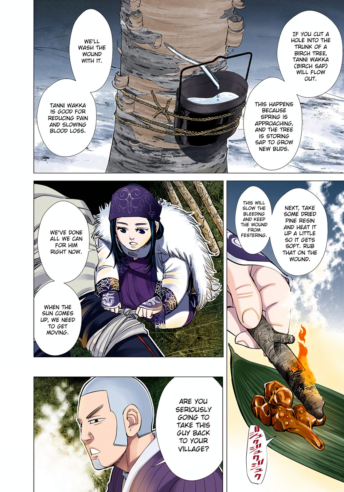 Golden Kamuy (Colored) Chapter 30 page 2 - 