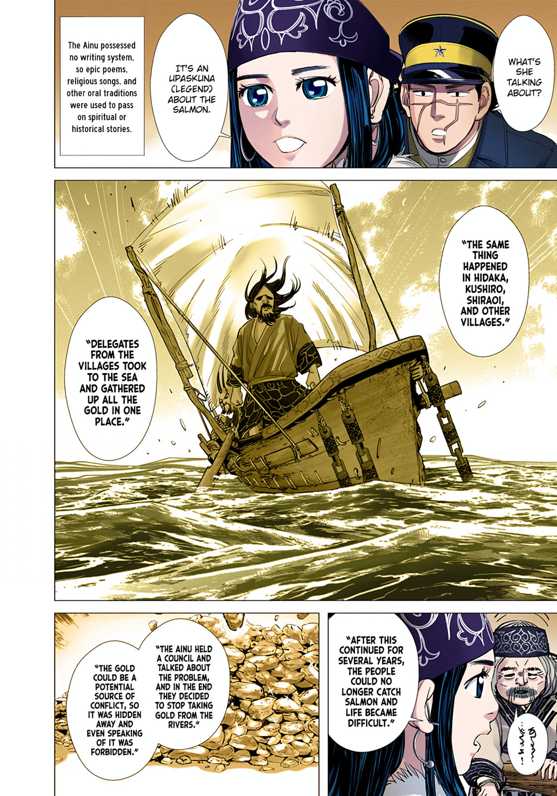 Golden Kamuy (Colored) Chapter 30 page 12 - 