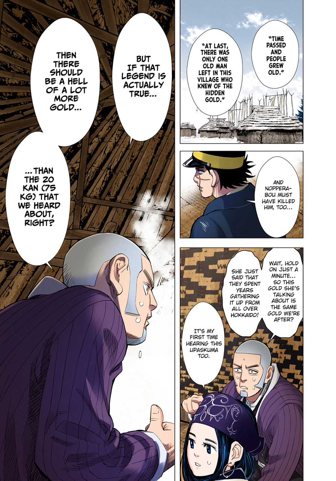 Golden Kamuy (Colored) Chapter 30 page 13 - 