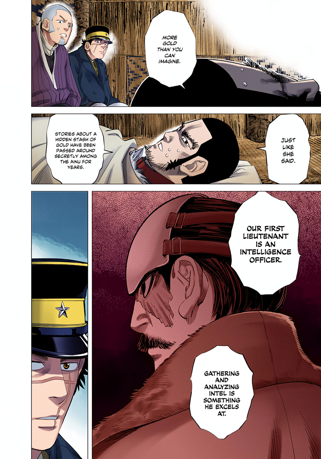 Golden Kamuy (Colored) Chapter 30 page 14 - 