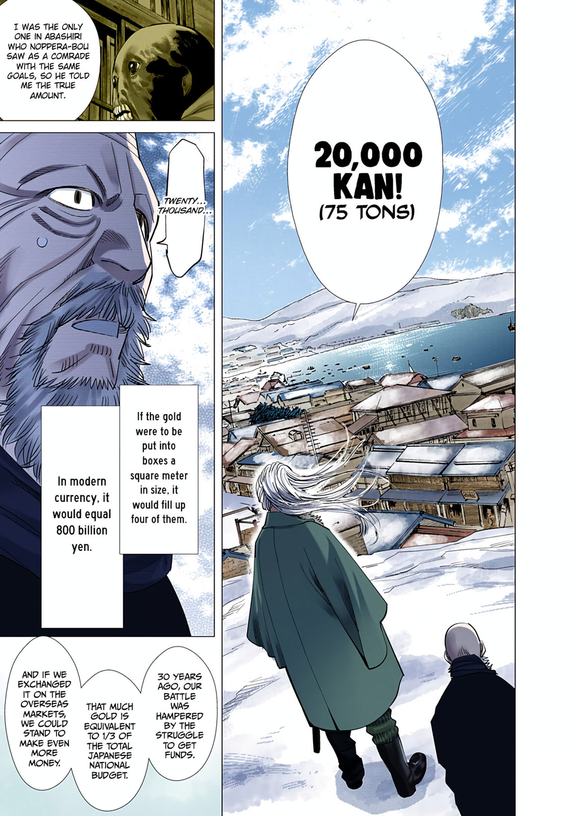 Golden Kamuy (Colored) Chapter 30 page 17 - 