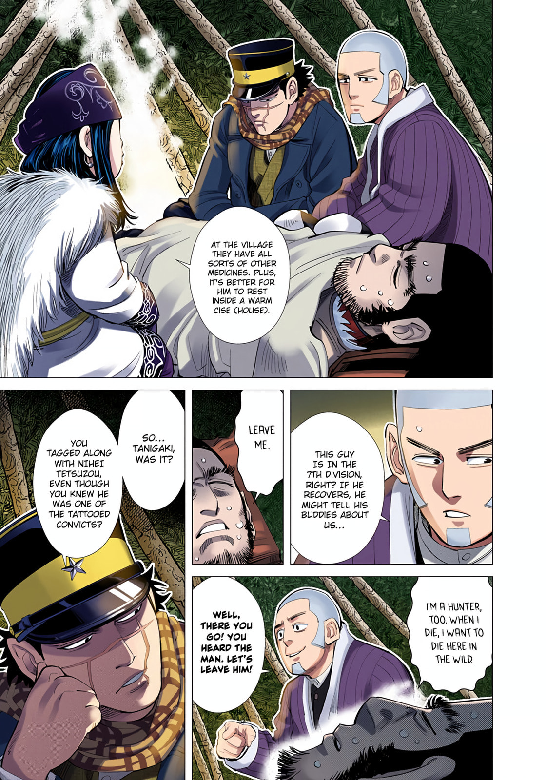 Golden Kamuy (Colored) Chapter 30 page 3 - 