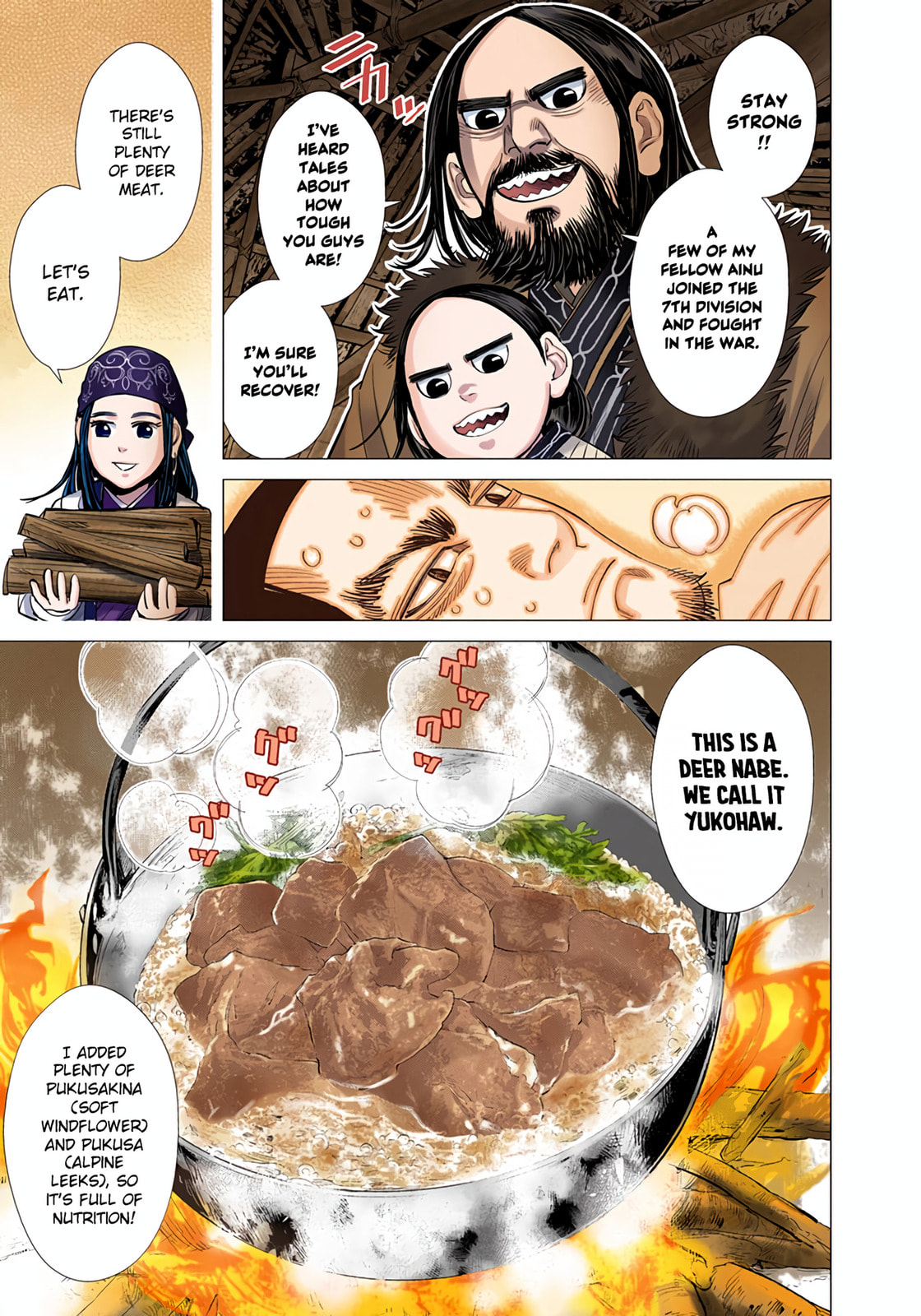 Golden Kamuy (Colored) Chapter 30 page 7 - 