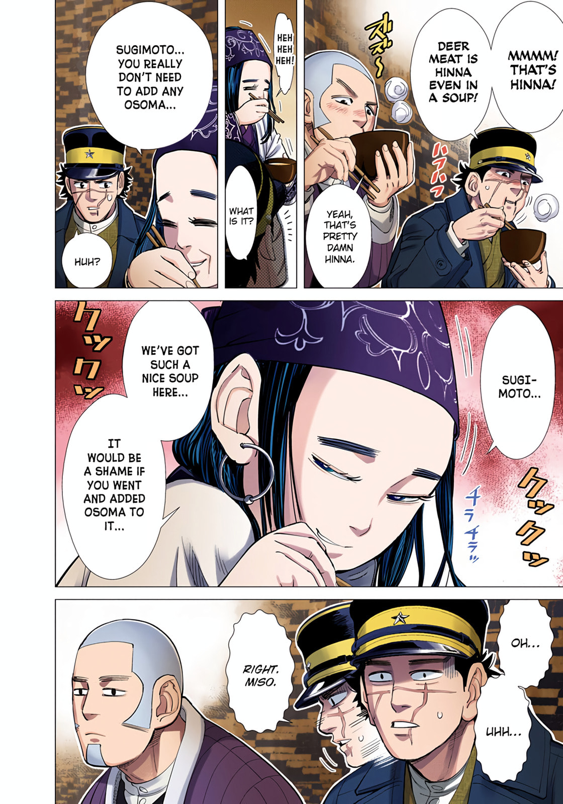 Golden Kamuy (Colored) Chapter 30 page 8 - 
