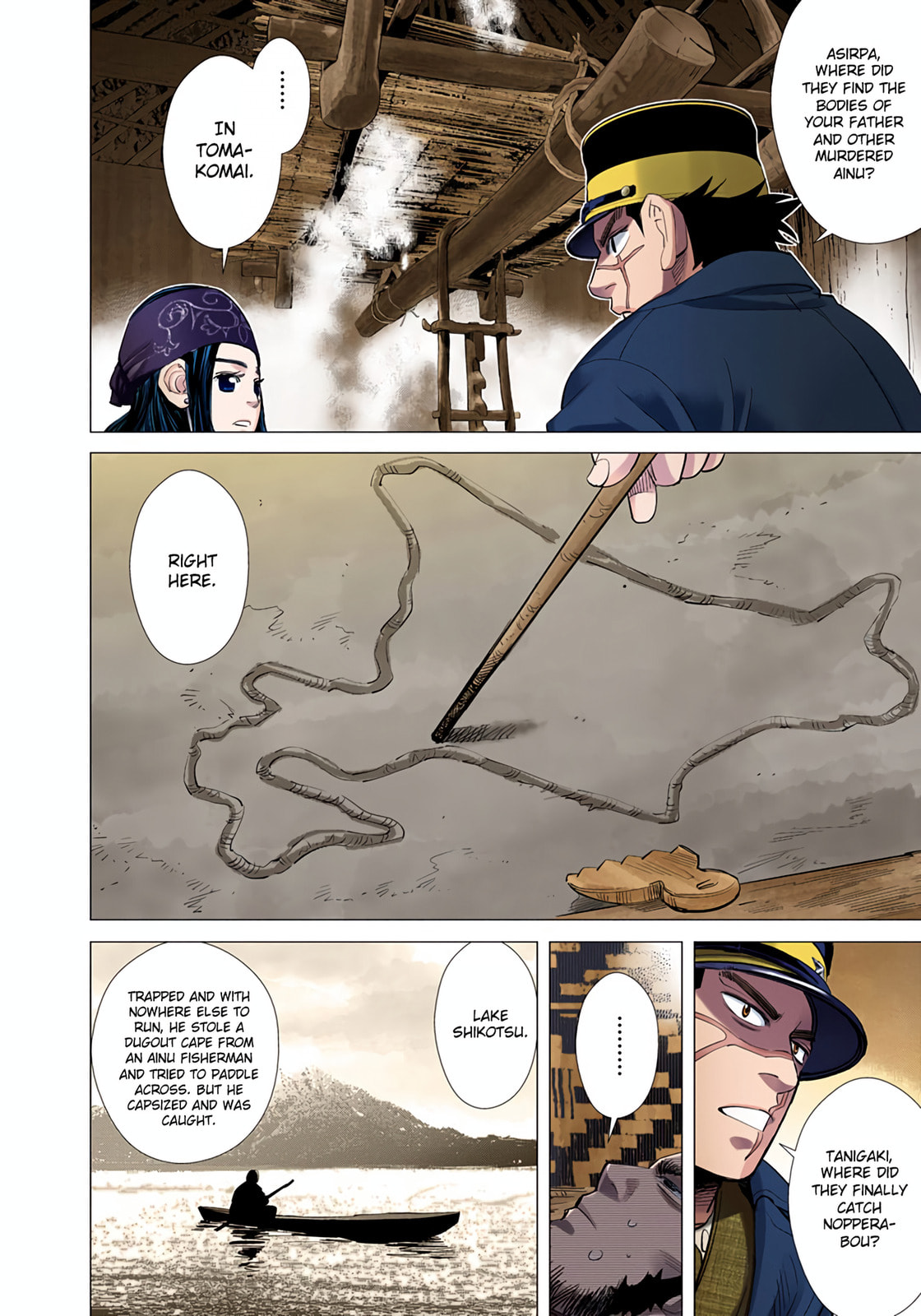 Golden Kamuy (Colored) Chapter 31 page 2 - 