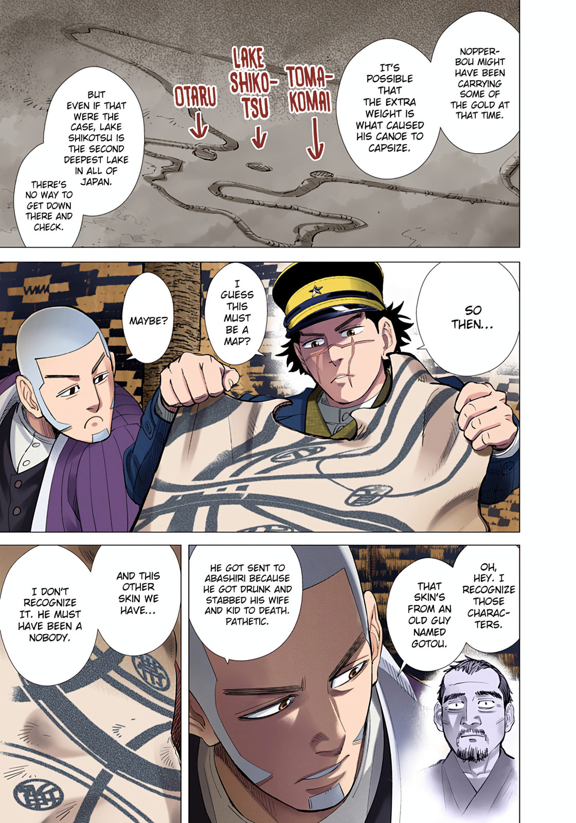 Golden Kamuy (Colored) Chapter 31 page 3 - 