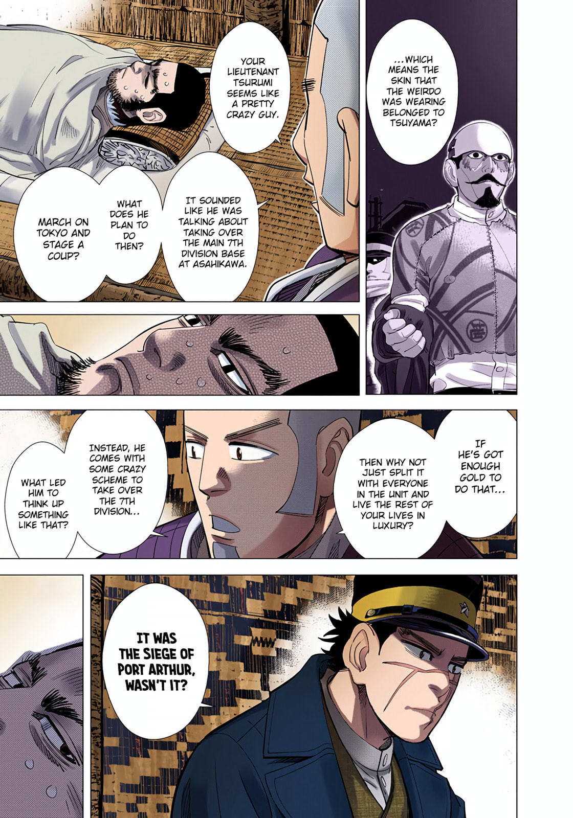 Golden Kamuy (Colored) Chapter 31 page 5 - 