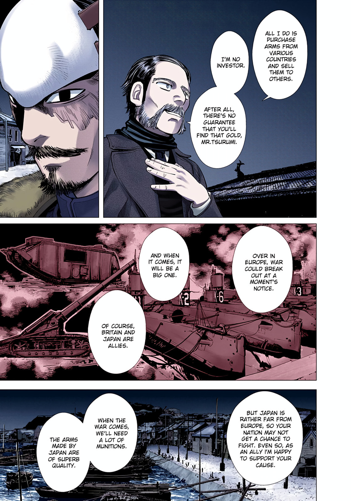 Golden Kamuy (Colored) Chapter 31 page 7 - 
