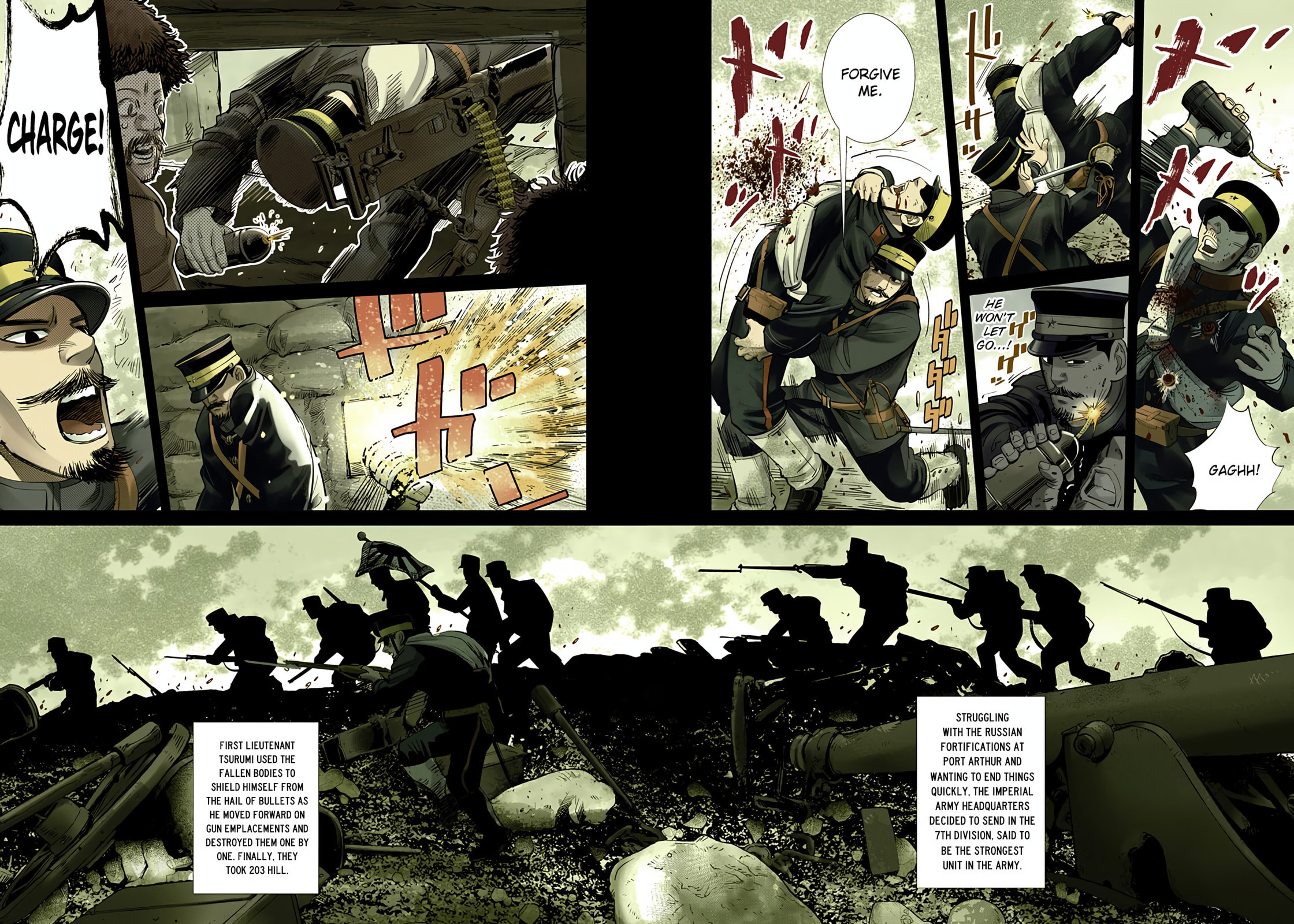 Golden Kamuy (Colored) Chapter 31 page 10 - 