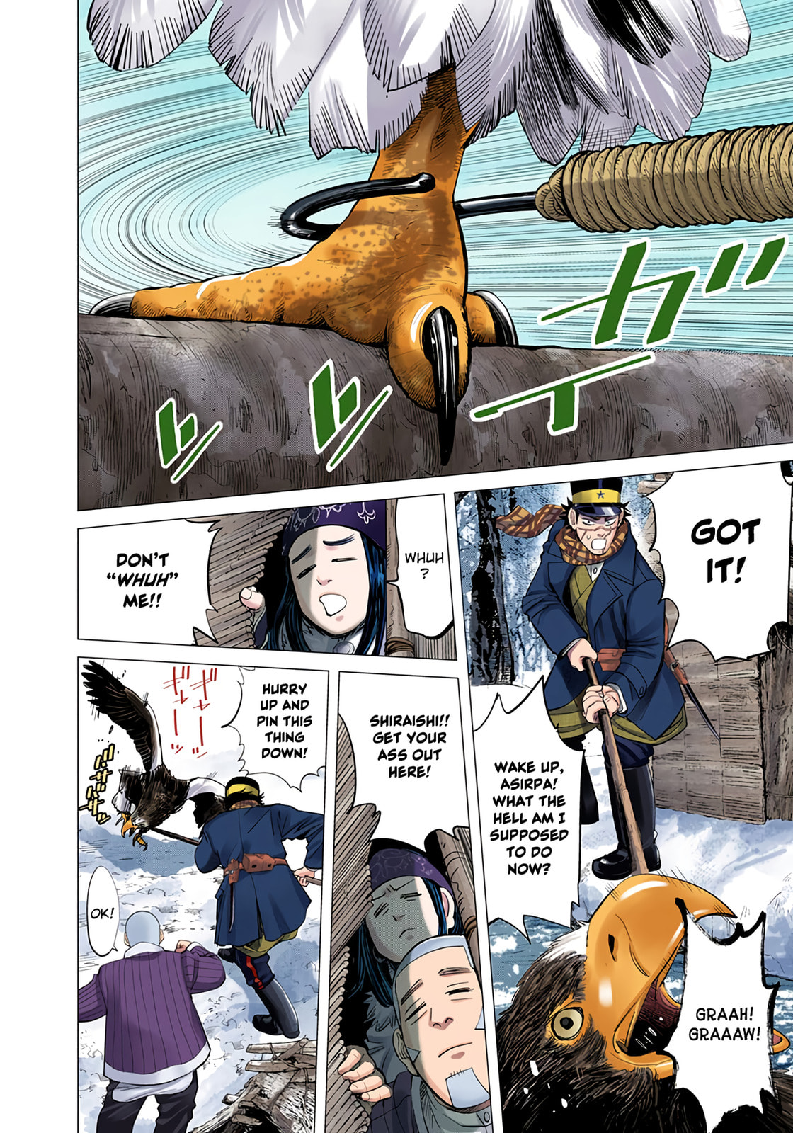 Golden Kamuy (Colored) Chapter 32 page 11 - 