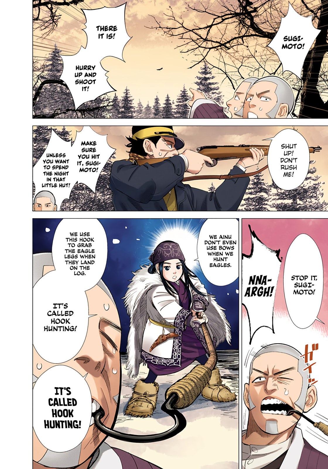 Golden Kamuy (Colored) Chapter 32 page 4 - 