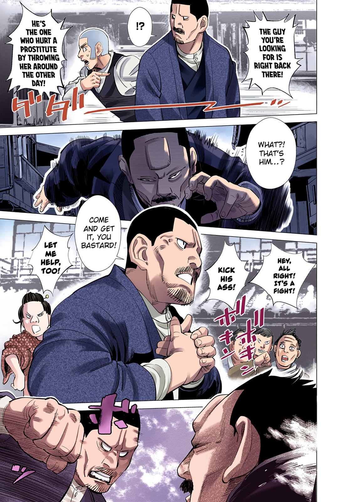 Golden Kamuy (Colored) Chapter 33 page 10 - 