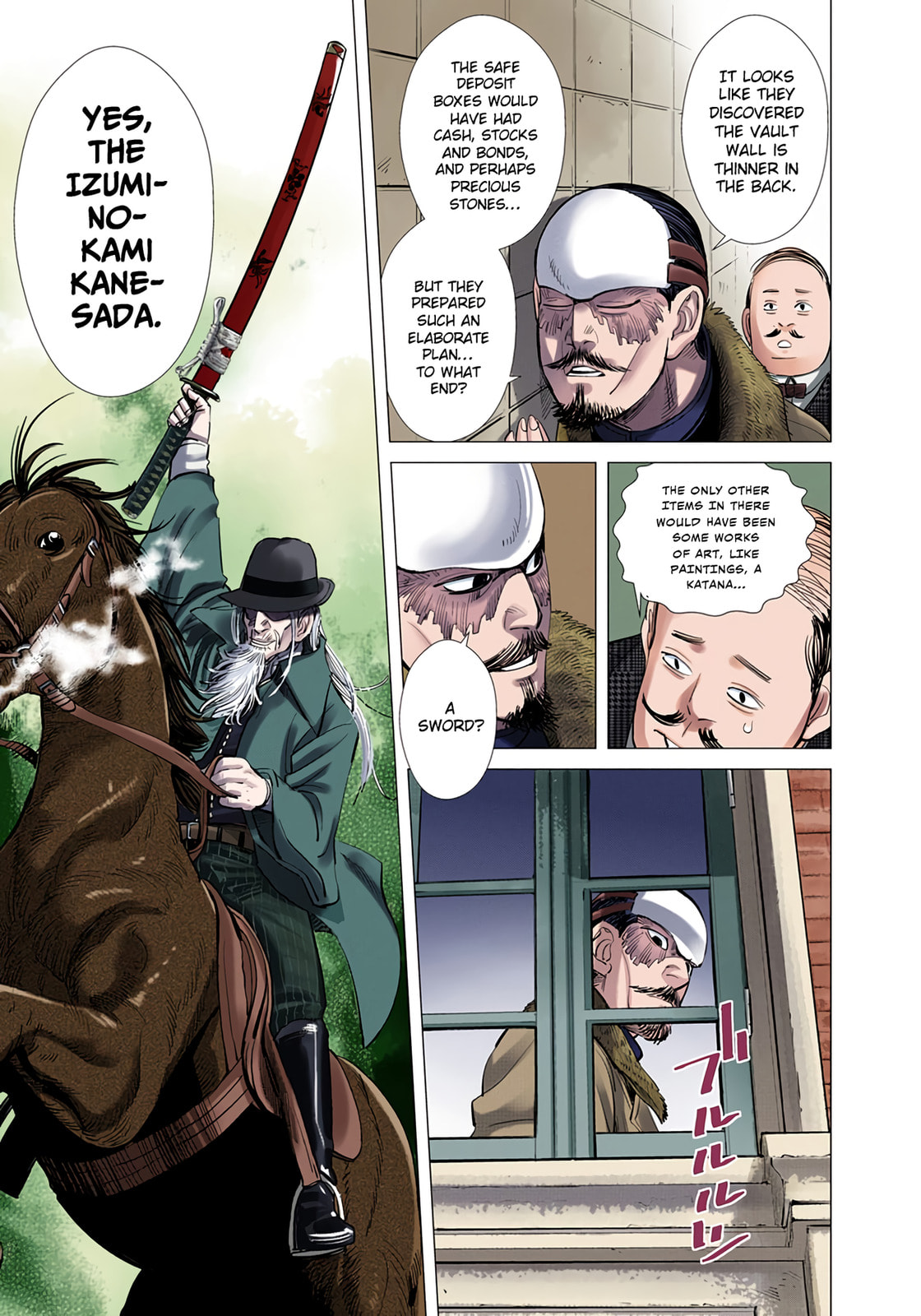 Golden Kamuy (Colored) Chapter 34 page 12 - 