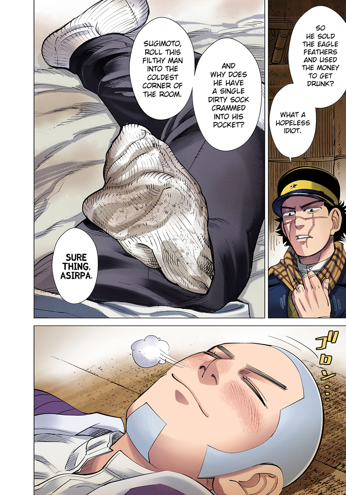 Golden Kamuy (Colored) Chapter 34 page 18 - 
