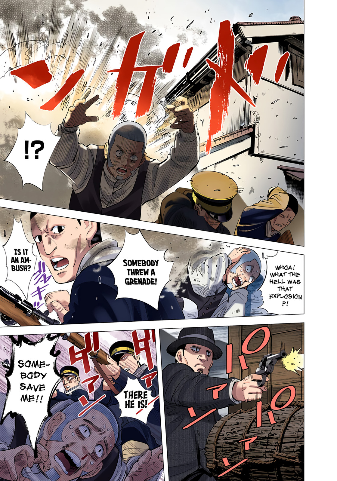 Golden Kamuy (Colored) Chapter 34 page 4 - 
