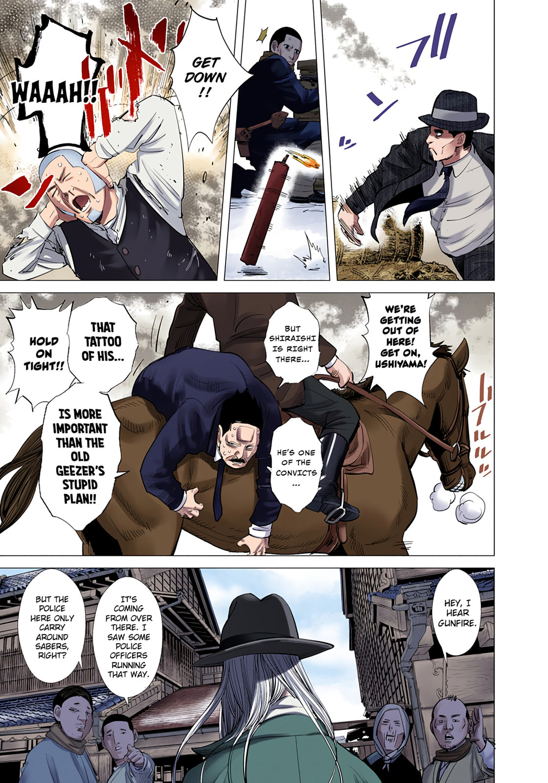 Golden Kamuy (Colored) Chapter 34 page 6 - 