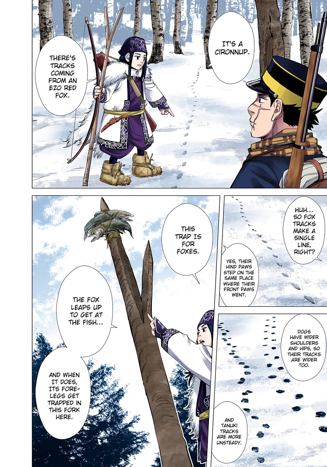 Golden Kamuy (Colored) Chapter 35 page 2 - 