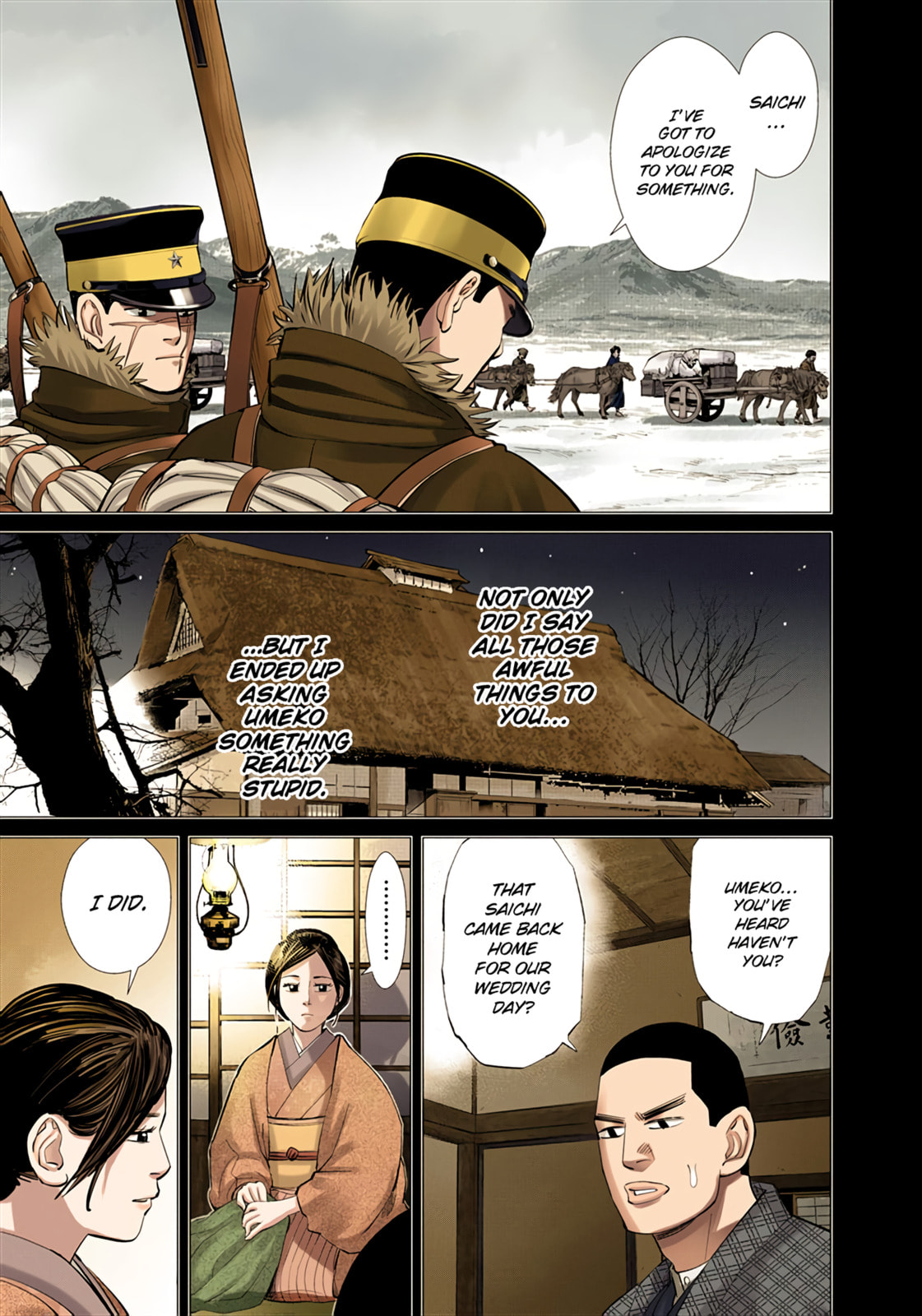 Golden Kamuy (Colored) Chapter 35 page 11 - 