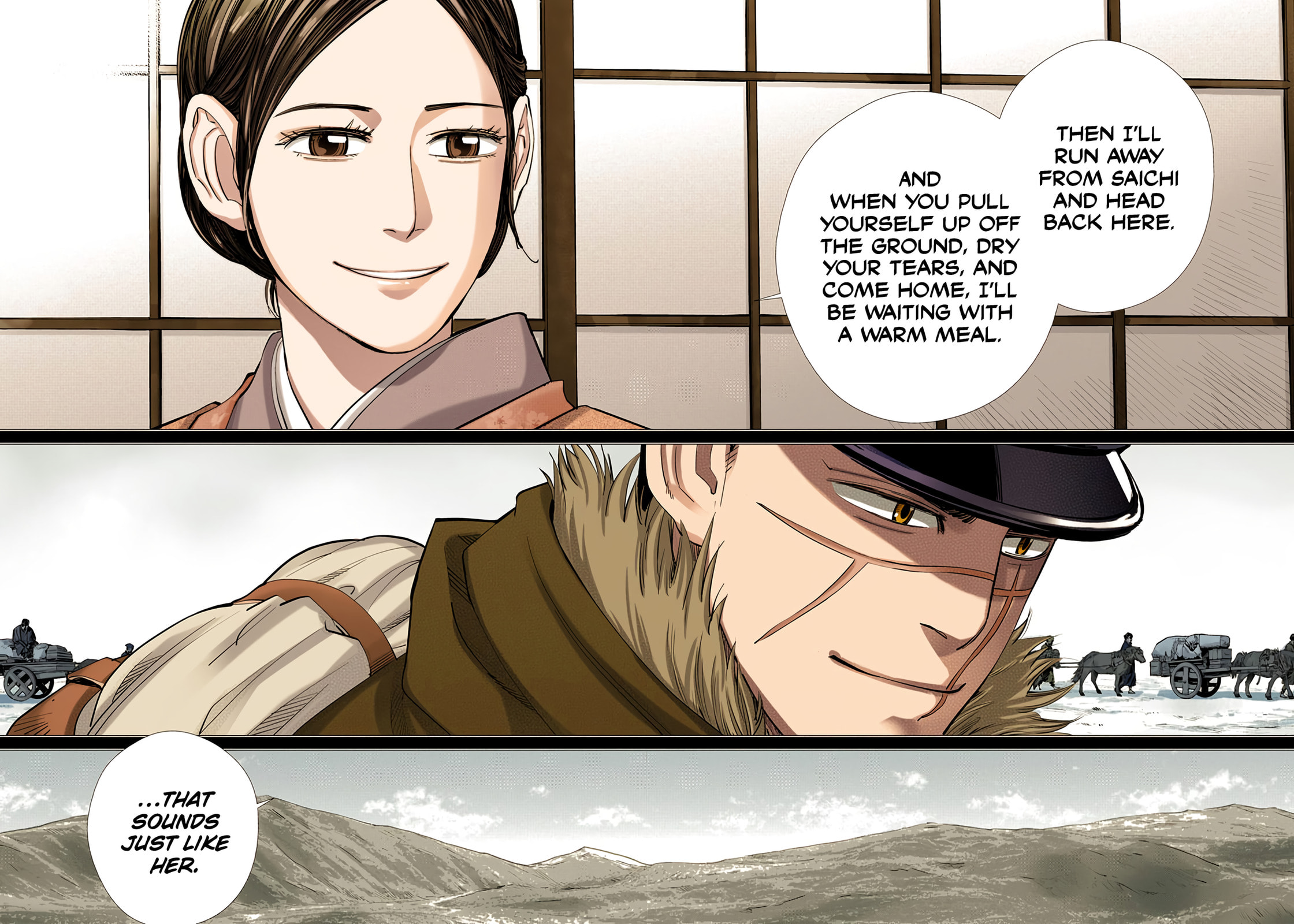 Golden Kamuy (Colored) Chapter 35 page 14 - 