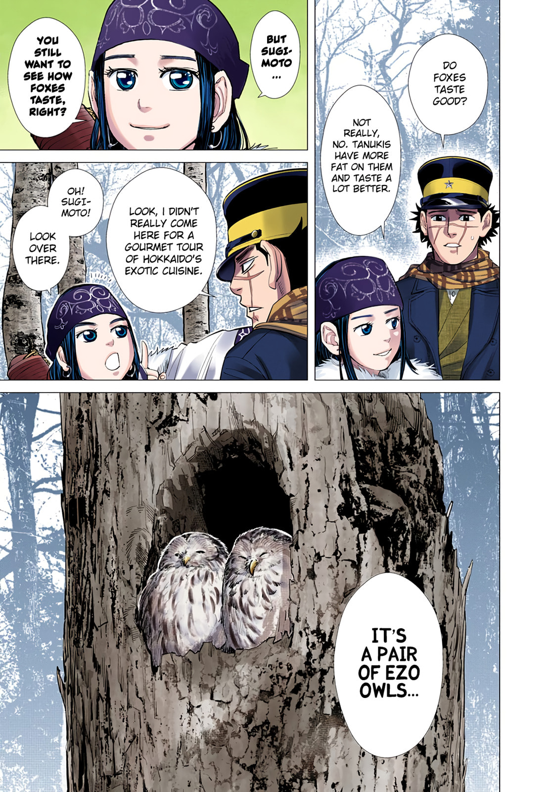 Golden Kamuy (Colored) Chapter 35 page 3 - 