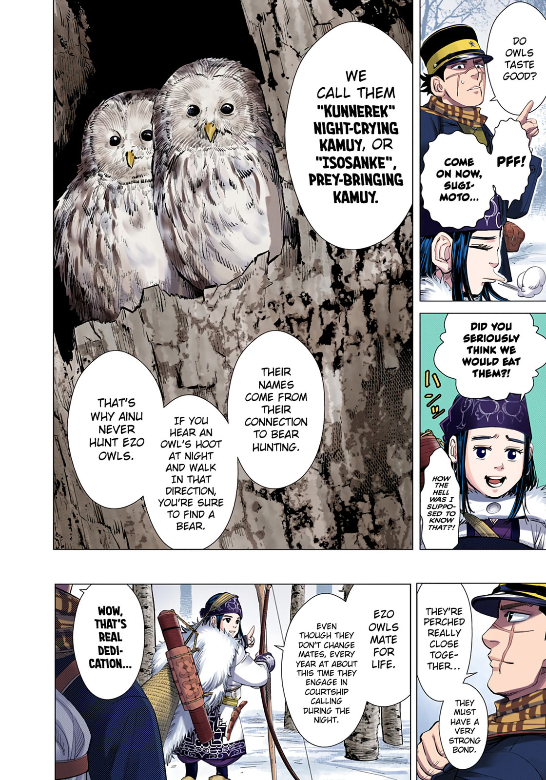 Golden Kamuy (Colored) Chapter 35 page 4 - 