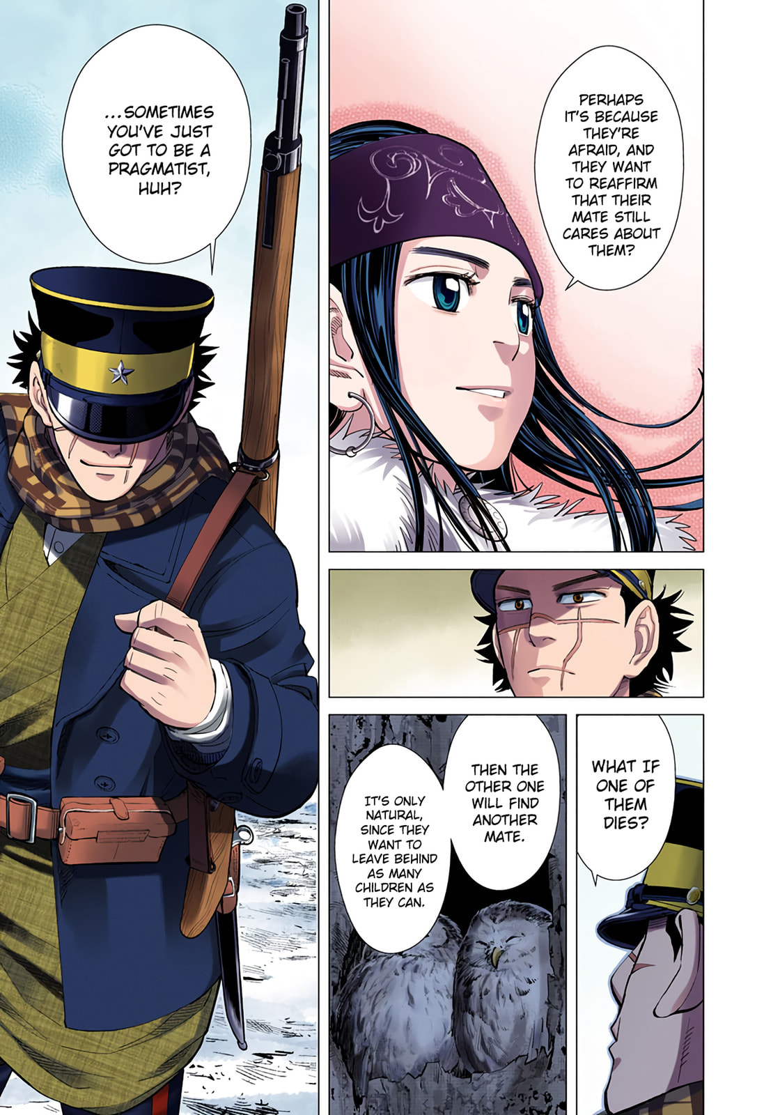 Golden Kamuy (Colored) Chapter 35 page 5 - 