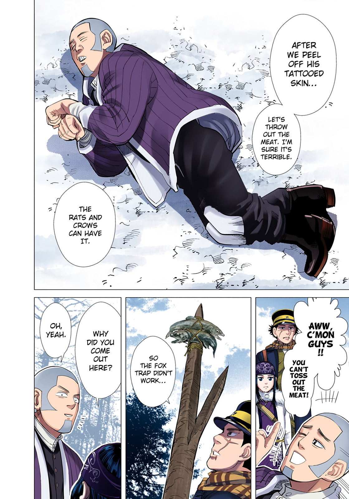Golden Kamuy (Colored) Chapter 36 page 2 - 