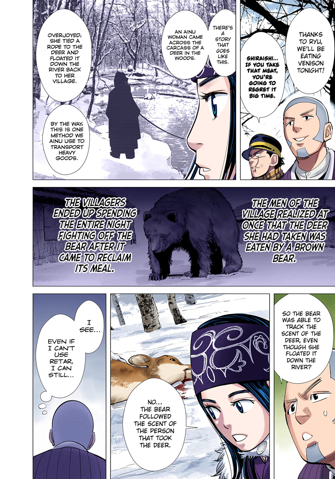 Golden Kamuy (Colored) Chapter 36 page 12 - 