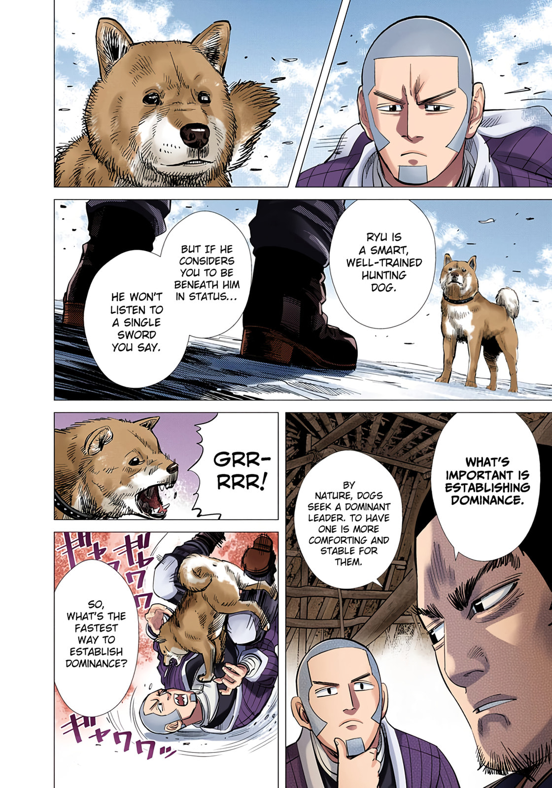Golden Kamuy (Colored) Chapter 36 page 14 - 